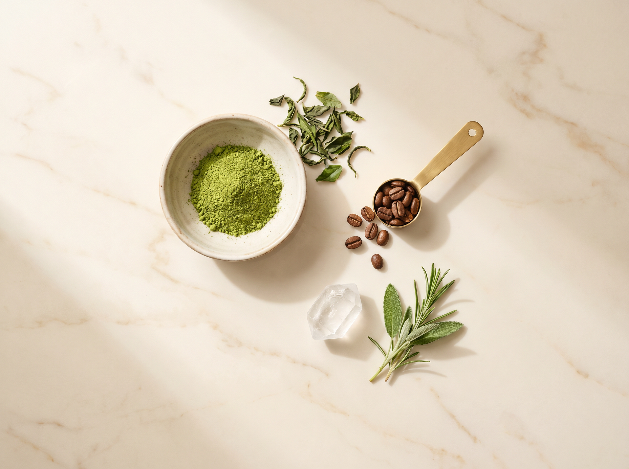 Keep Focus ingredients arranged beside the product